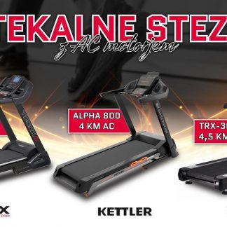 Tekalne steze z AC motorjem