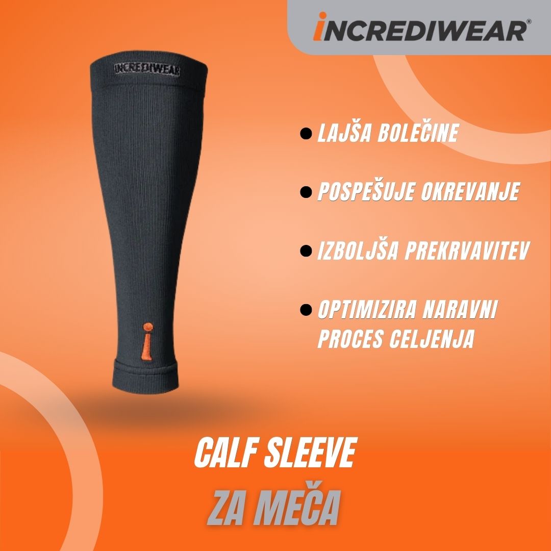 Incrediwear Calf Sleeve – mečni rokav za zmanjšanje bolečin in mišične utrujenosti