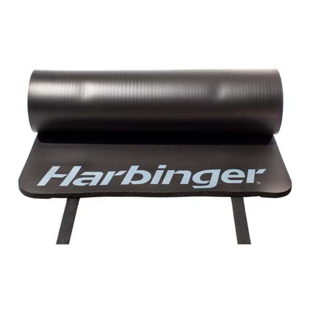 Harbinger Rolled Durafoam Exercise Mat Black - 183 x 61 x 0,95 cm - črna - antibakterijska blazina za vadbo