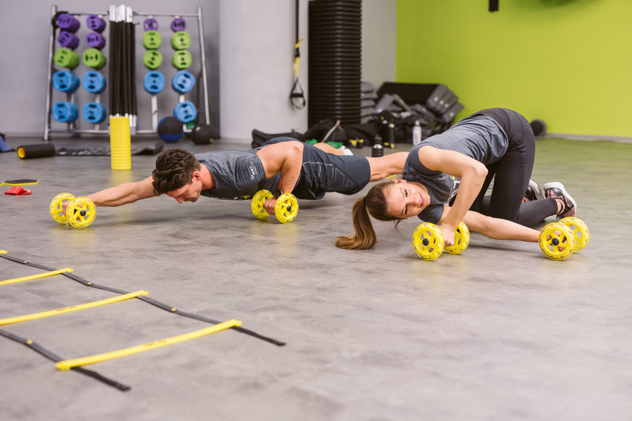 SKLZ Core Wheels - pripomoček za trening trebušnih mišic - slika 13