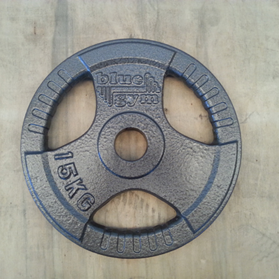 OLIMPIJSKA ŽELEZNA UTEŽ 15 kg / 51 mm