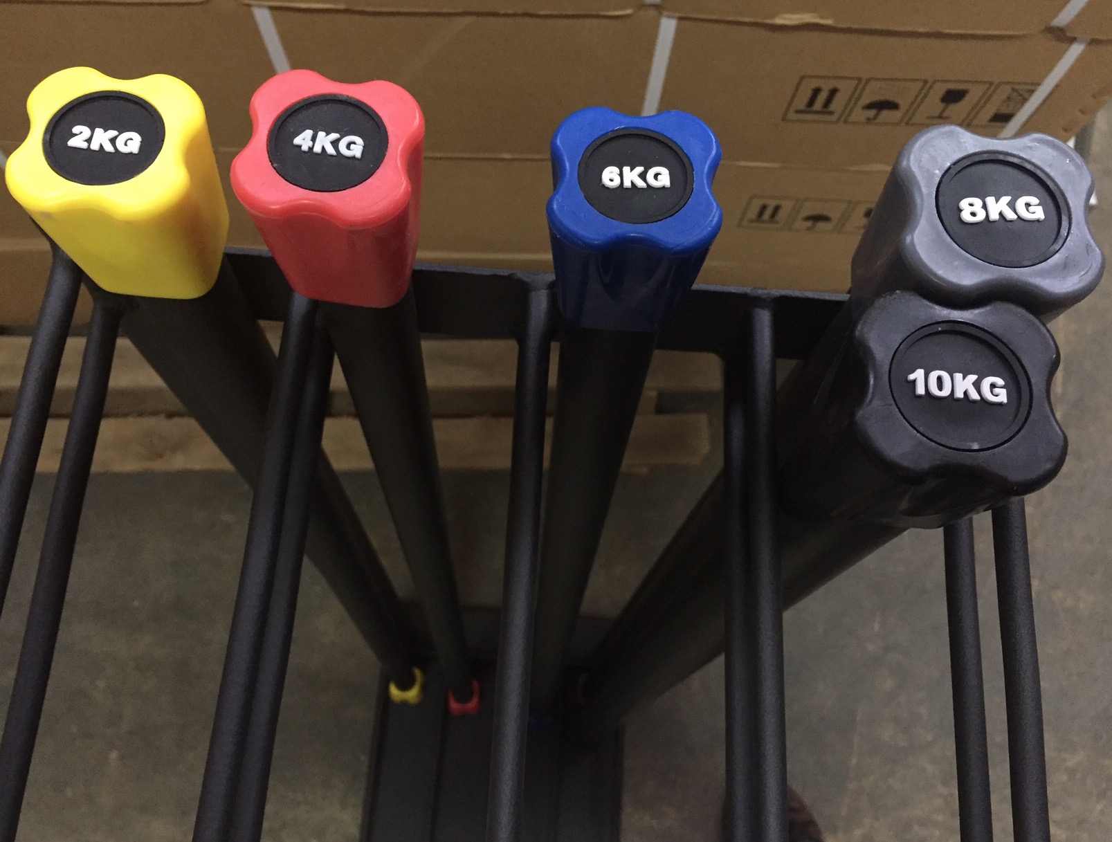 BODY BAR 8 kg – OBTEŽENA PALICA ZA AEROBIKO - slika 3