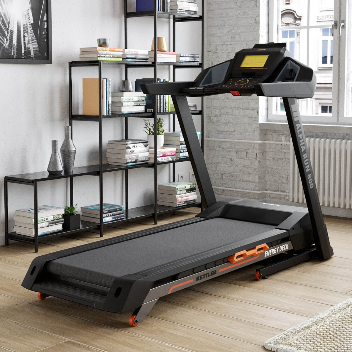 Kettler Alpha Run 800 tekalna steza – 4 KM AC motor - Energy Deck blažilni sistem | PONOVNO NA ZALOGI - slika 2