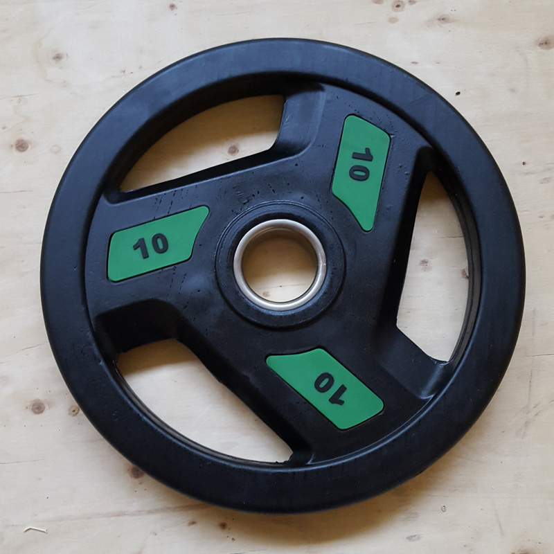 DISK OLIMPIJSKI GUMIRANI TRIGRIP CS 15 KG * PREMER 51 MM* - slika 14