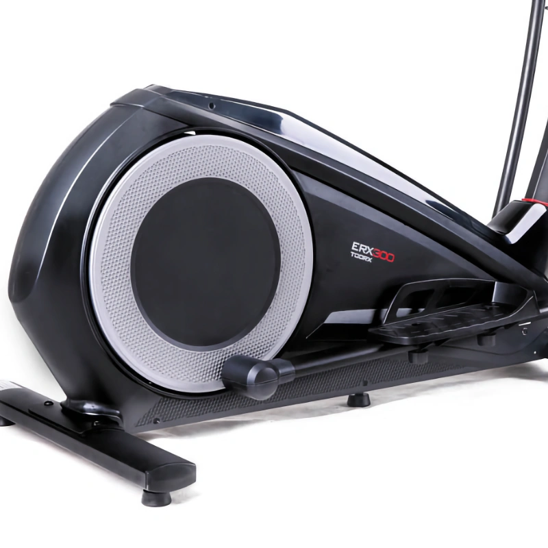 Toorx ERX 300 eliptični trenažer – magnetni upor, 16 kg vztrajnik, iConsole+ in Kinomap povezljivost