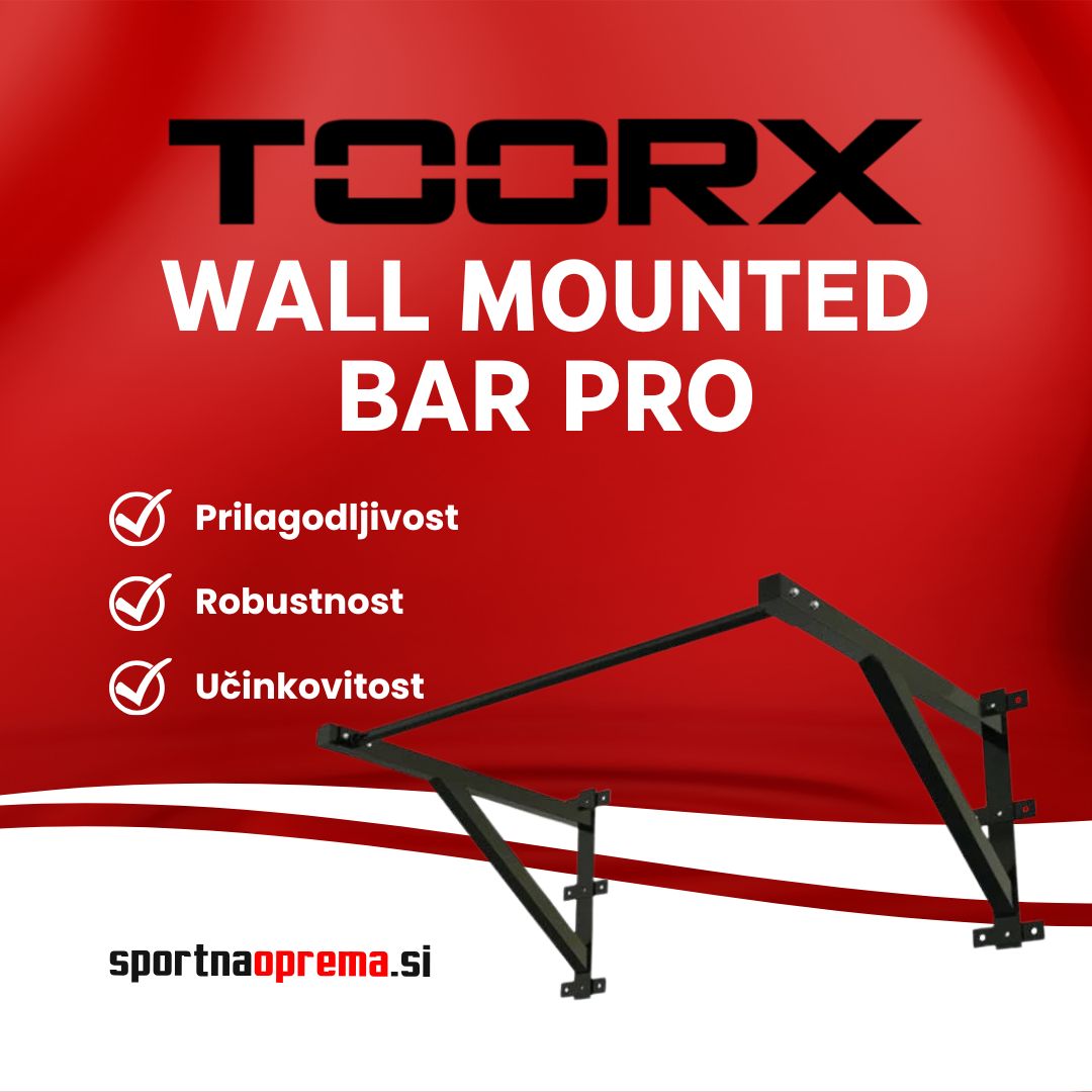 Toorx Wall Mounted Bar Pro - drog za dvige - za montažo na steno - 110 x 95 x 60 cm