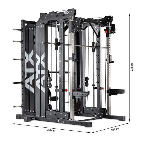 ATX SMITH CABLE RACK 760 S POSTAJO ZA POTEGE WEIGHT STACK - slika 5