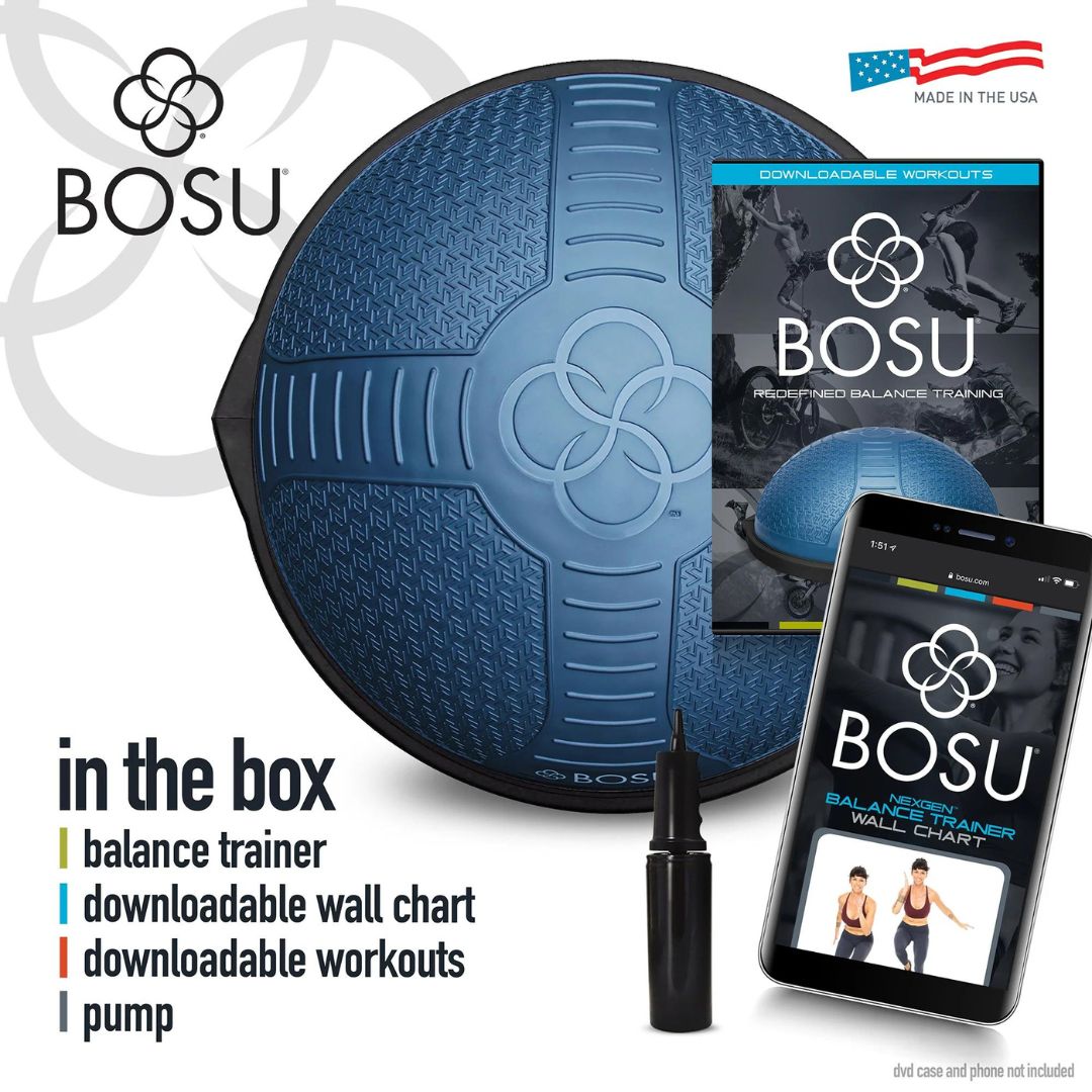 BOSU® NexGen™ Home Balance Trainer - ravnotežna polžoga - premer 65 cm