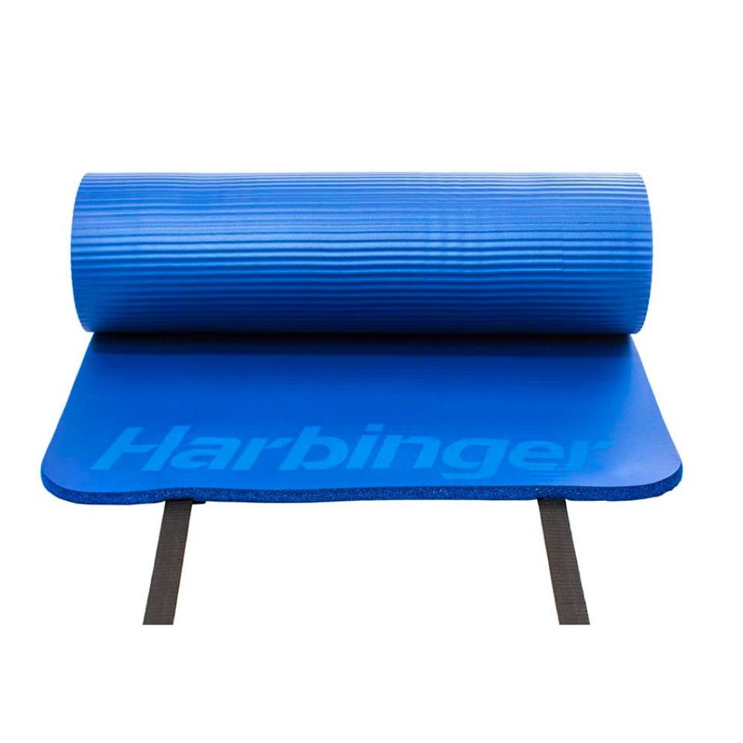 Harbinger Ribbed Durafoam Exercise Mat Blue - modra - antibakterijska blazina za vadbo