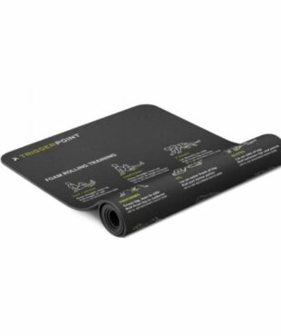 TriggerPoint Mobility Mat - 183 x 61 x 0,5 cm - črna - Popolna podlaga za vadbo z masažnimi valji in žogami
