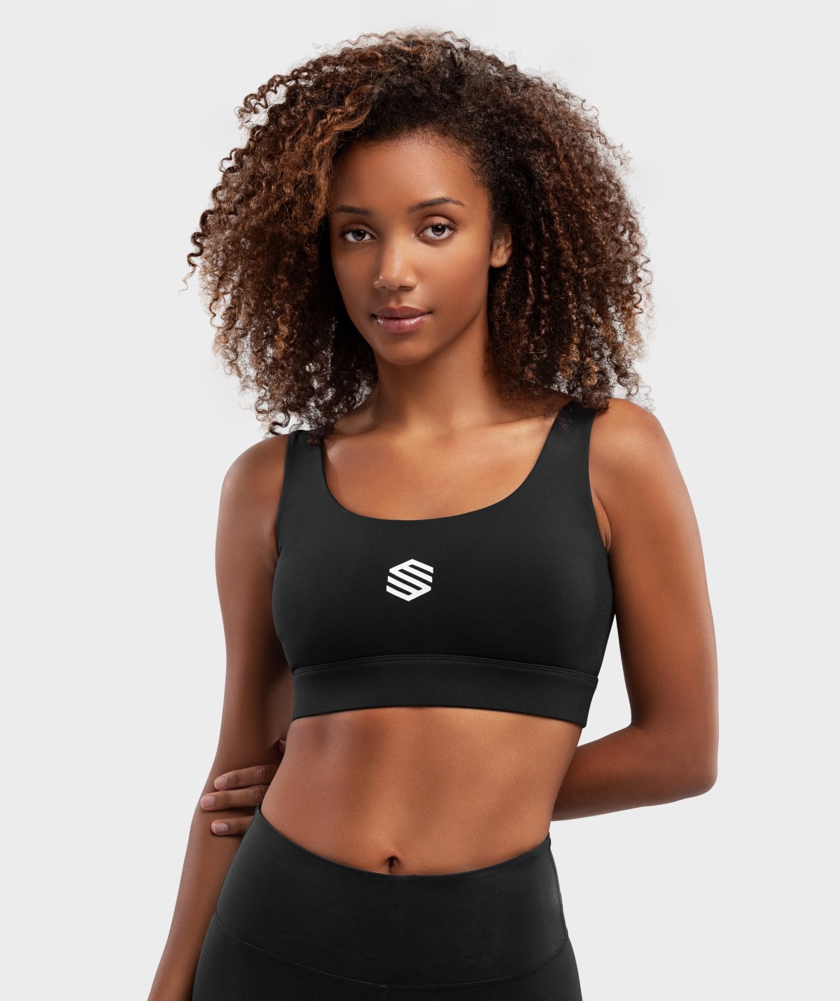 SIROKO FARTLEK BLACK športni modrček