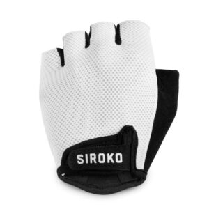 SIROKO AERO WHITE kolesarske rokavice