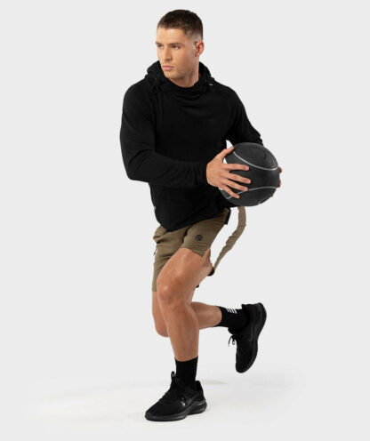 SIROKO MATTERHORN moške športne kratke hlače - rjava