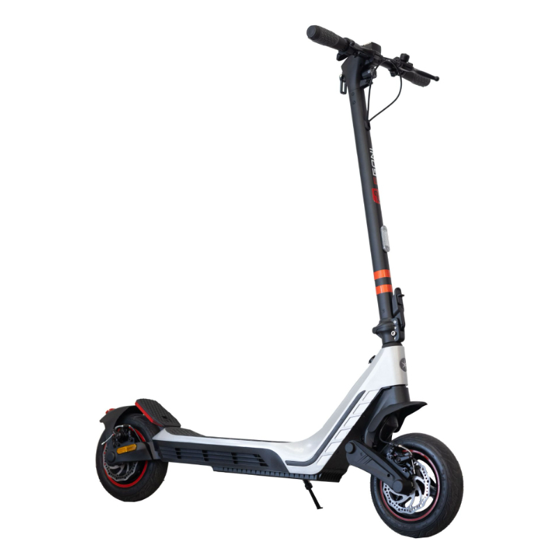 EGONI S20 električni skiro – 500 W motor, siva barva, doseg 50 km, mestni stil