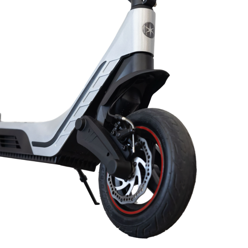 EGONI S20 električni skiro – 500 W motor, siva barva, doseg 50 km, mestni stil