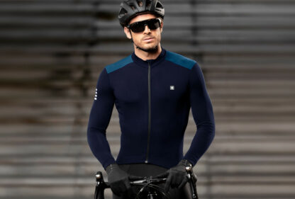 SIROKO M4 CUBILLA termo moški kolesarski dres z dolgimi rokavi