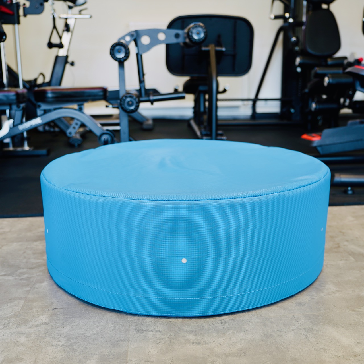 PWR DROP TAB - nedrseča okrogla mehka blazina - premer 90 cmf - slika 2