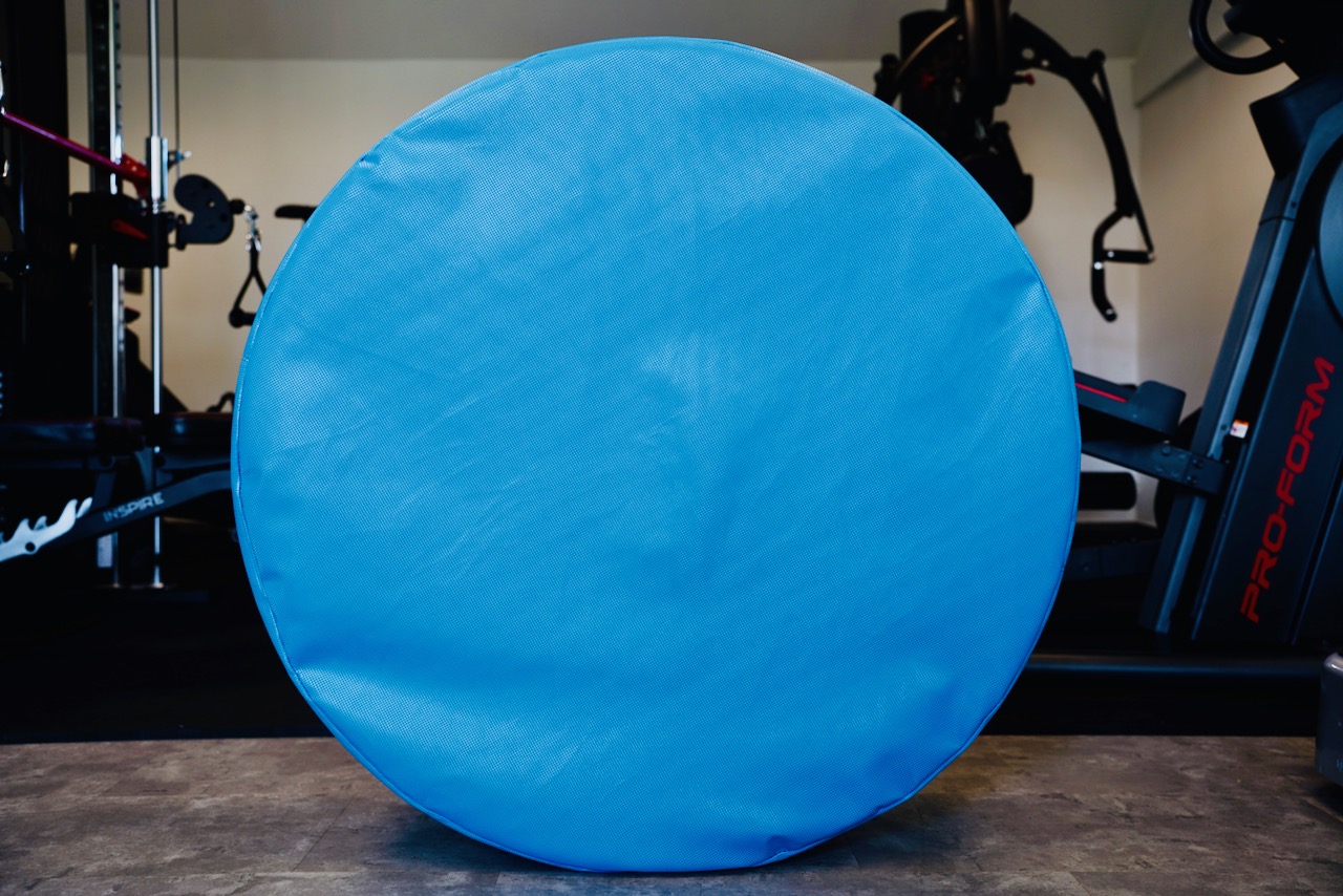 PWR DROP TAB - nedrseča okrogla mehka blazina - premer 90 cmf - slika 3