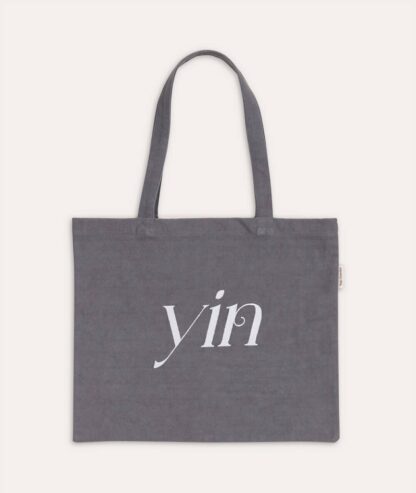 YogaSearcher BAG Yin Yang - torba iz bombaža - dvobarvna