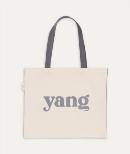 YogaSearcher BAG Yin Yang - torba iz bombaža - dvobarvna