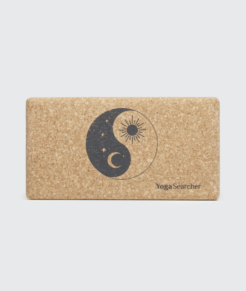 YogaSearcher Yin Yang Brick - blok za jogo