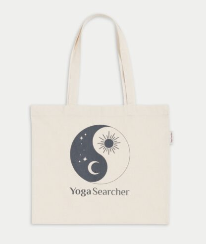 YogaSearcher TOTE BAG - Moon - torba iz bombaža