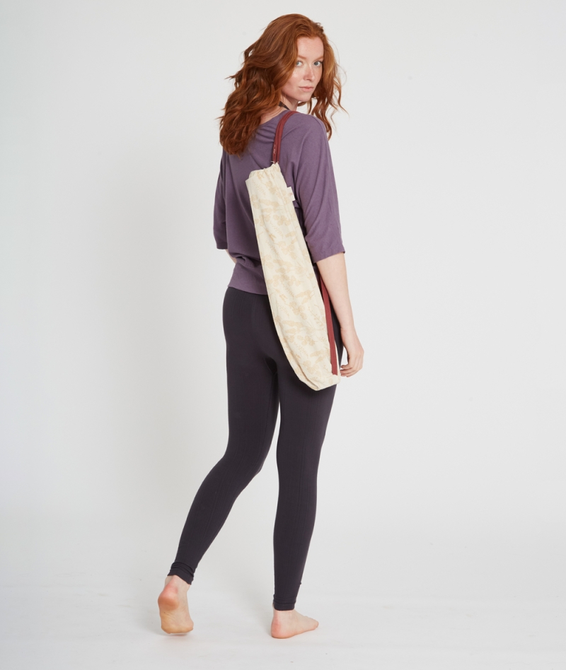 YogaSearcher TUBE BAG - torba za joga blazino - iz bombaža