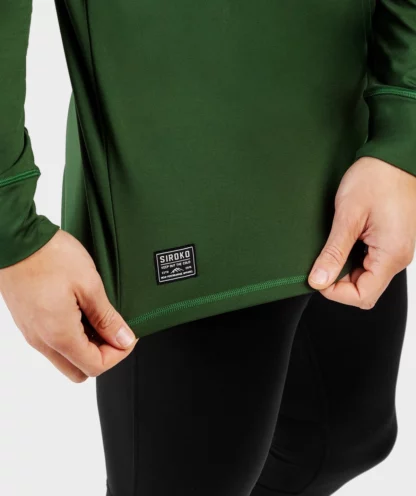 SIROKO SLUSH GREEN - moška termo spodnja majica