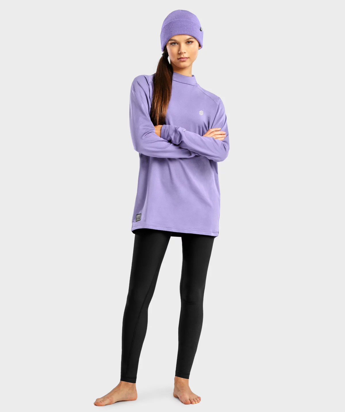 SIROKO SLUSH-W GRAY - ženska termo spodnja majica