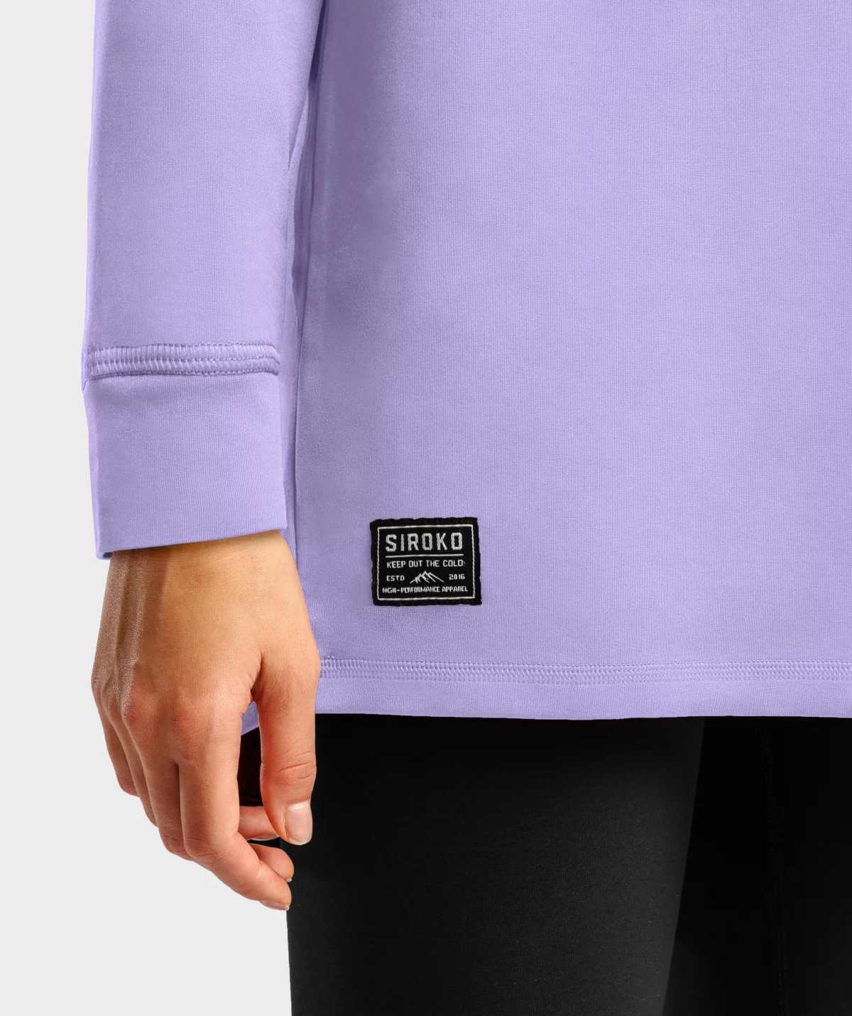 SIROKO SLUSH-W GRAY - ženska termo spodnja majica