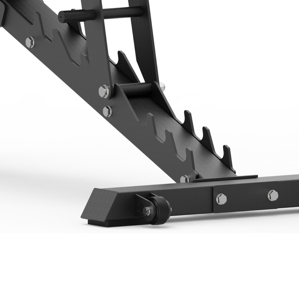 Toorx WBX-400 - nastavljiva fitnes klop - negativen naklon