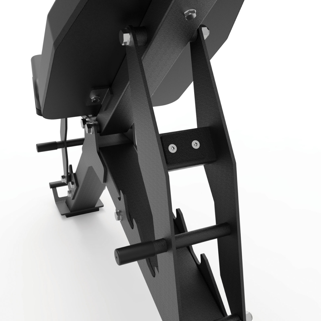 Toorx WBX-400 - nastavljiva fitnes klop - negativen naklon