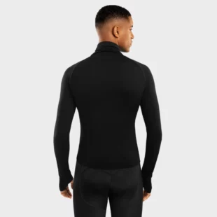 SIROKO SRX DENALI - moška vetroodporna merino podmajica z dolgimi rokavi