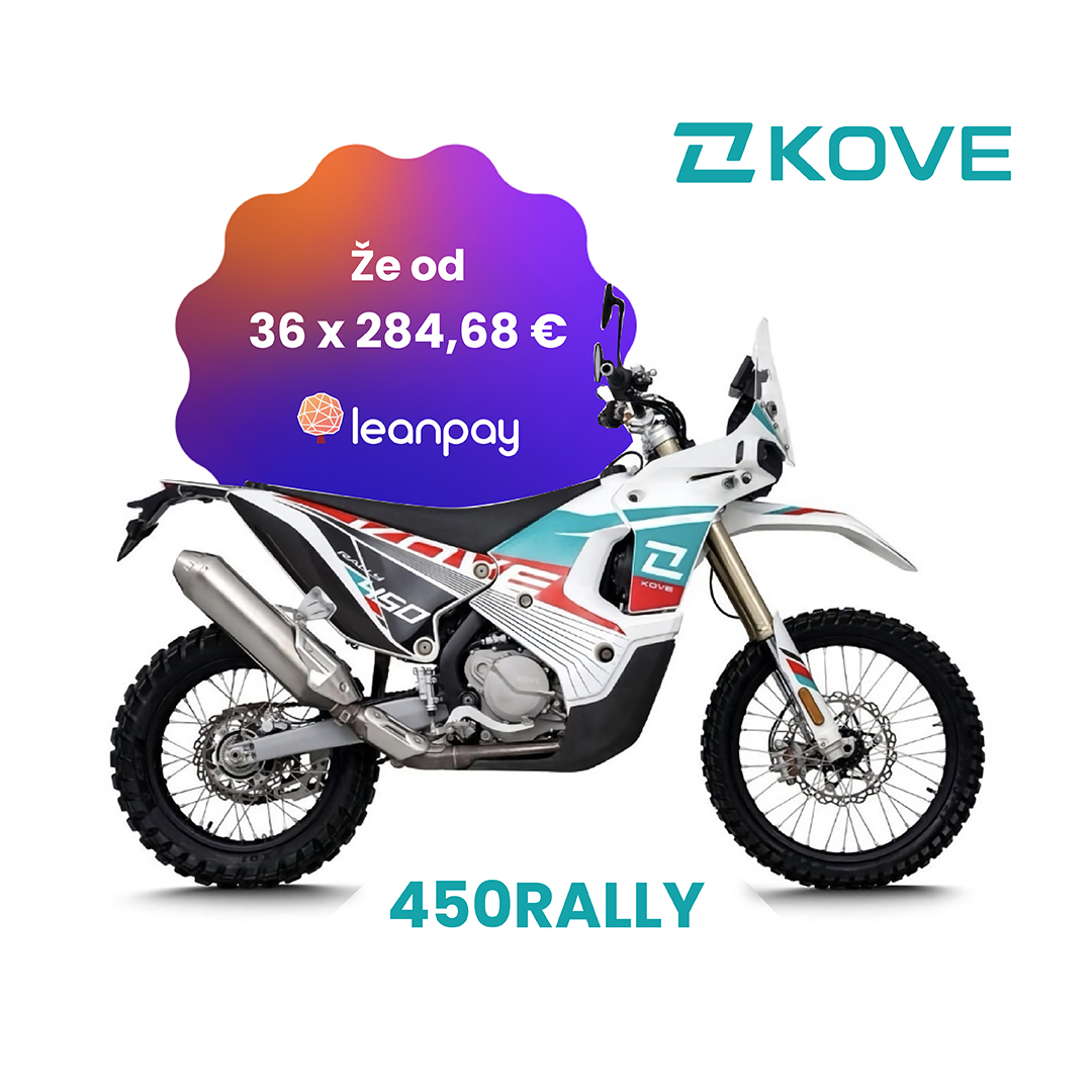 KOVE MOTO 450RALLY Regular Edition - moč in eleganca