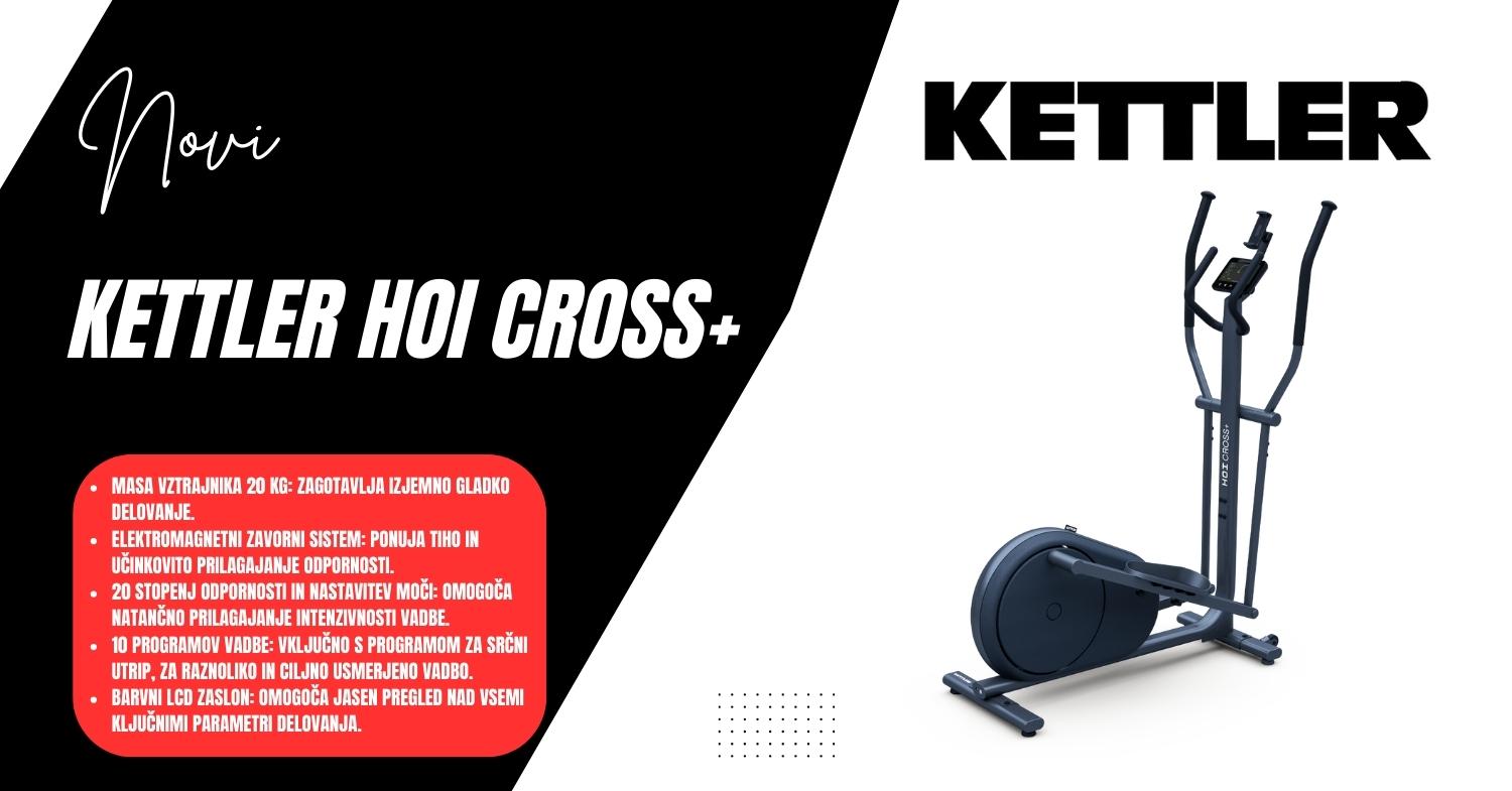 Kettler HOI Cross+ - eliptični trenažer