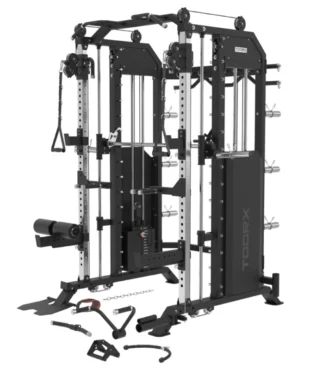 Toorx ASX-6000 - dual pulley, smith machine, rack - vsestranski domači fitnes sistem