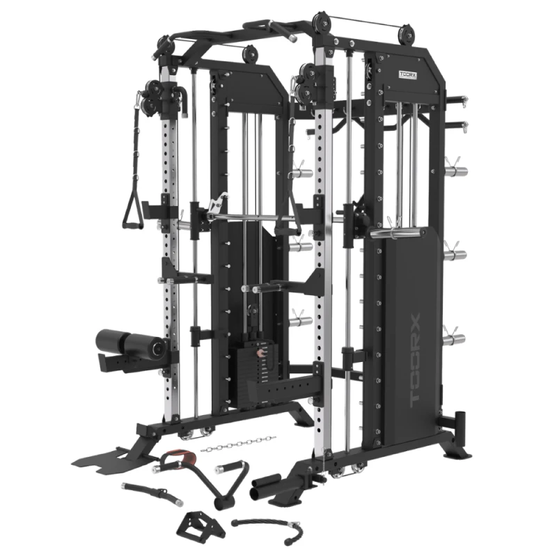 Toorx ASX-6000 - dual pulley, smith machine, rack - vsestranski domači fitnes sistem