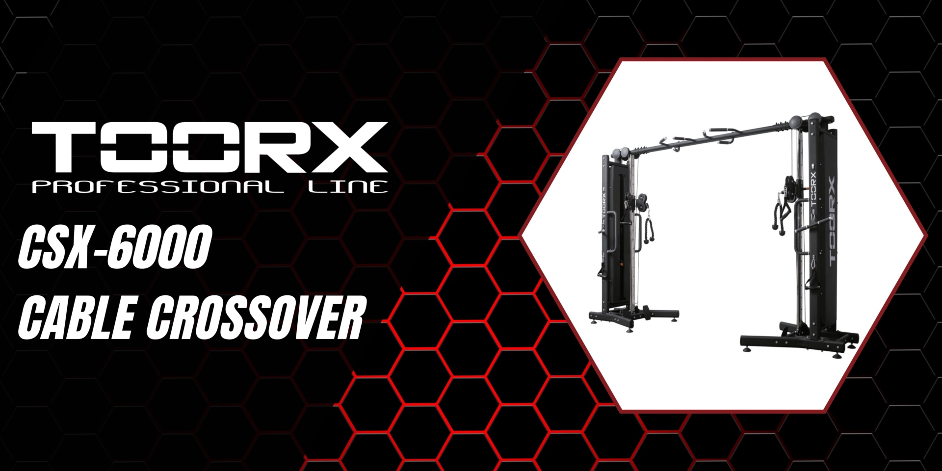 Toorx CSX-6000 Cable Crossover - profesionalna naprava za križni poteg