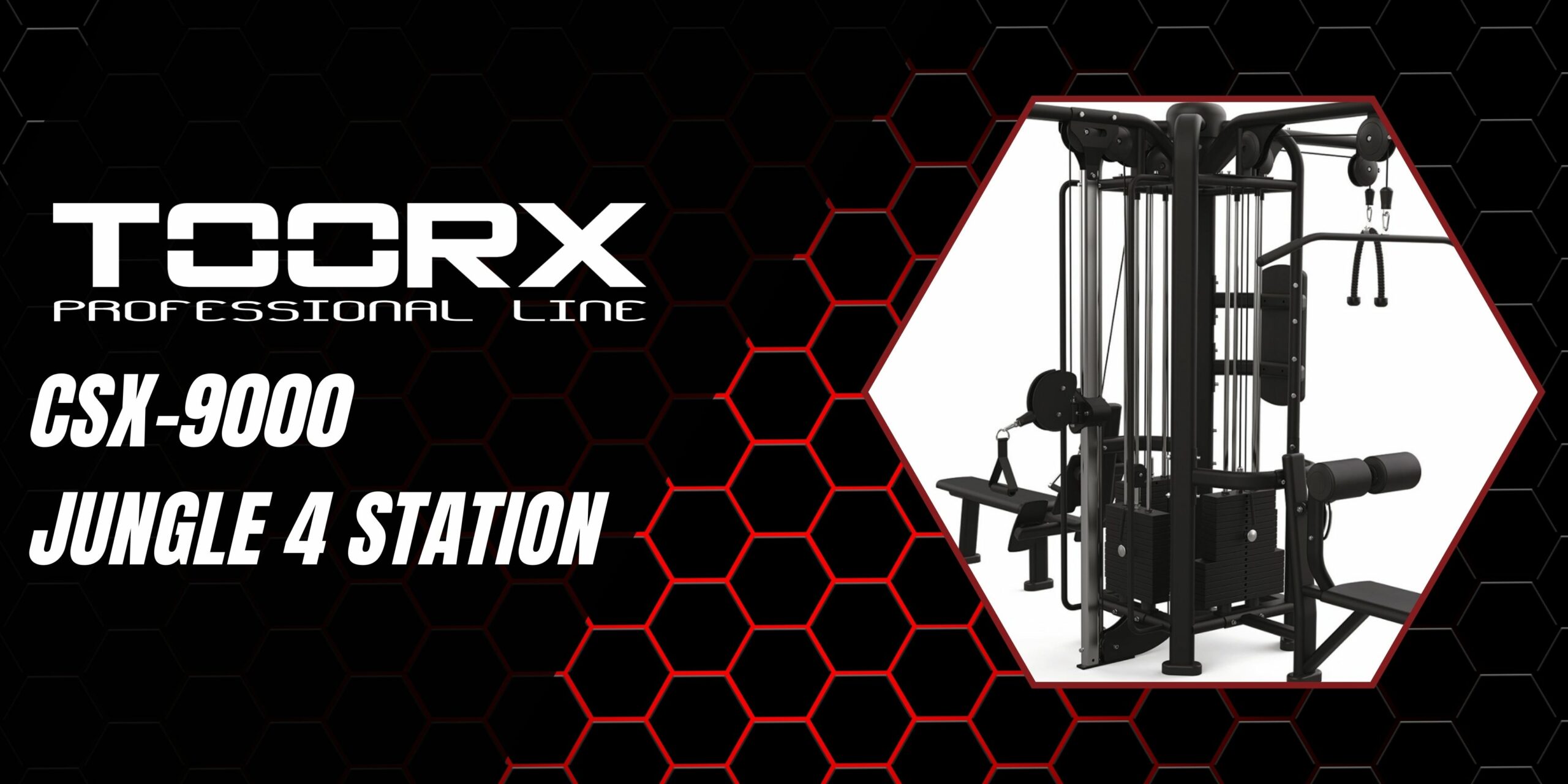Toorx CSX-9000 Jungle 4 Station - multifunkcijska profesionalna naprava za več uporabnikov