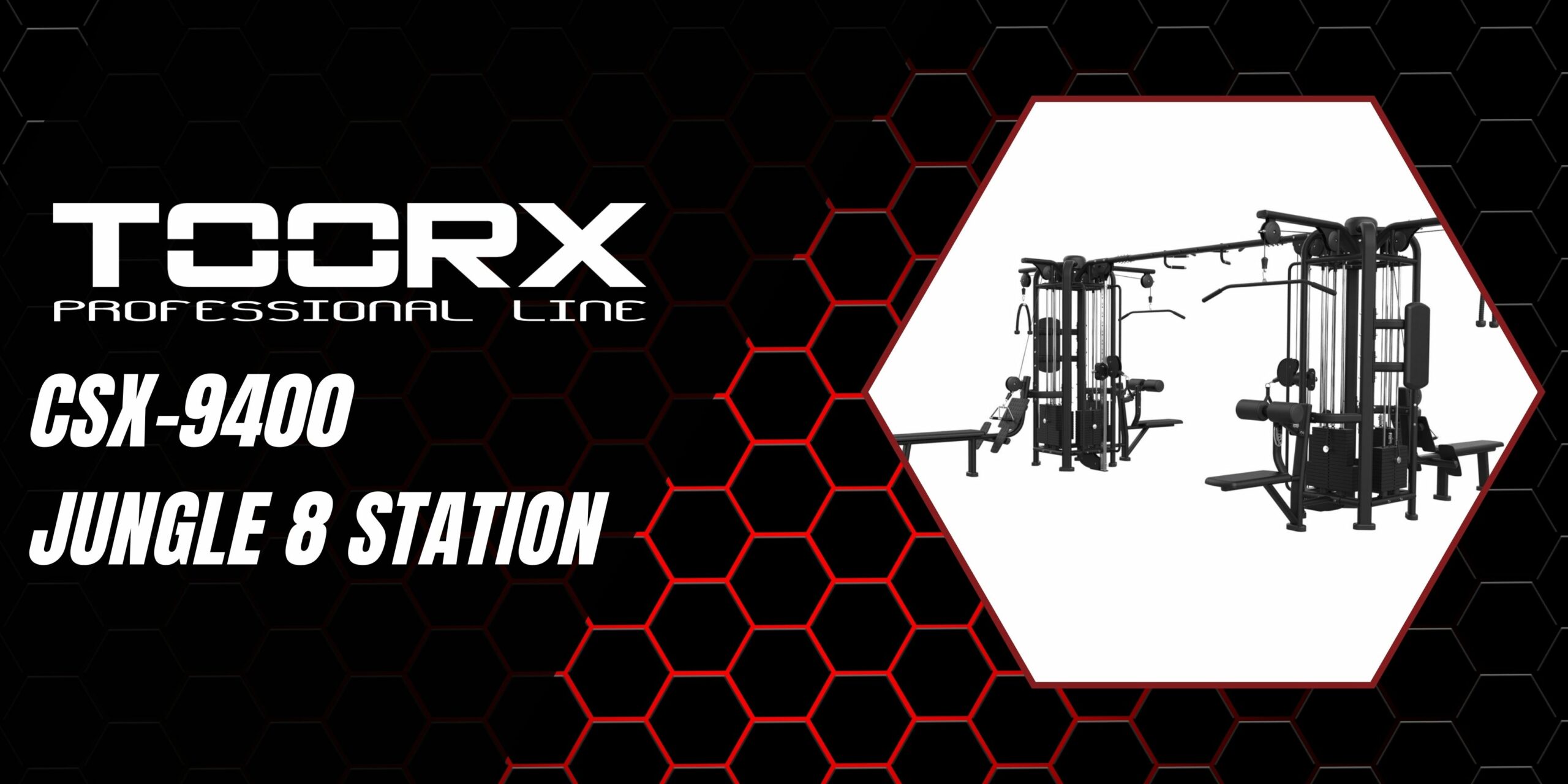 Toorx CSX-9400 Jungle 8 Station - multifunkcijska profesionalna naprava za več uporabnikov