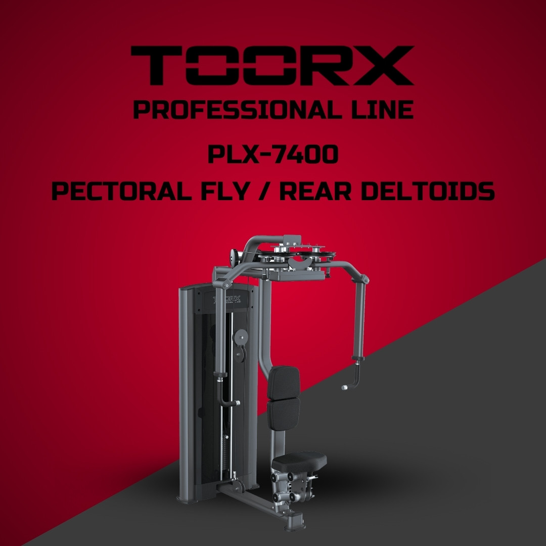 Toorx PLX-7400 Pectoral Fly / Rear Deltoids - dual function - profesionalna fitnes naprava za trening prsnih mišic in zadnjih deltoidov