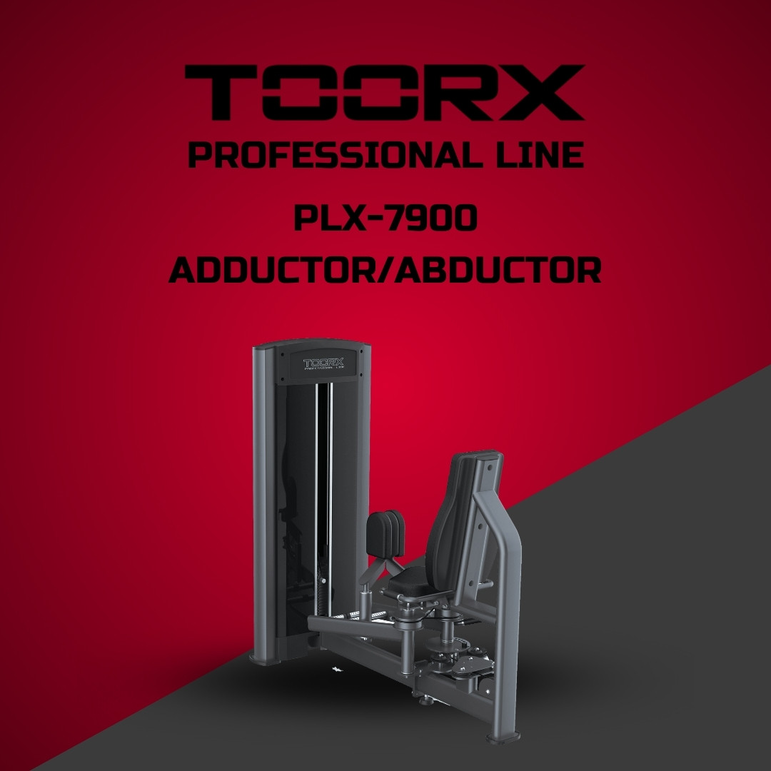 Toorx PLX-7900 Adductor / Abductor - dual function - profesionalna fitnes naprava za trening aduktorjev in abduktorjev
