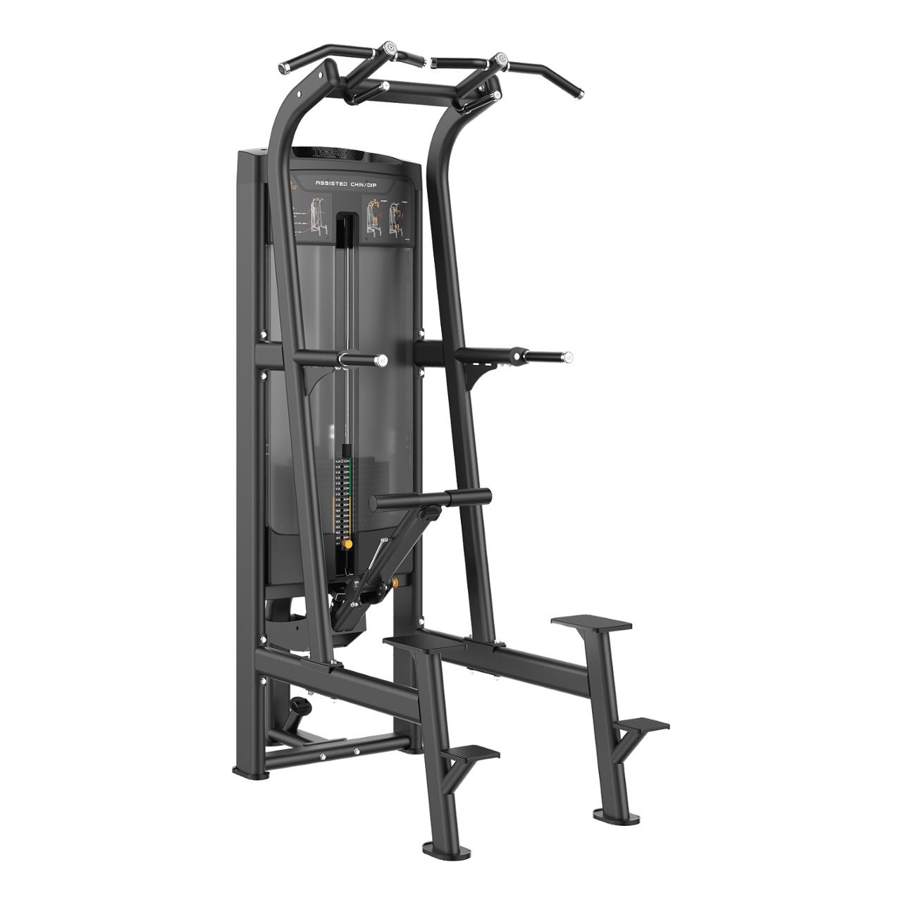 Toorx PLX 8400 Assisted Pull Up / Chin Up / Dip - profesionalna fitnes naprava za potege in dipe - pin loaded