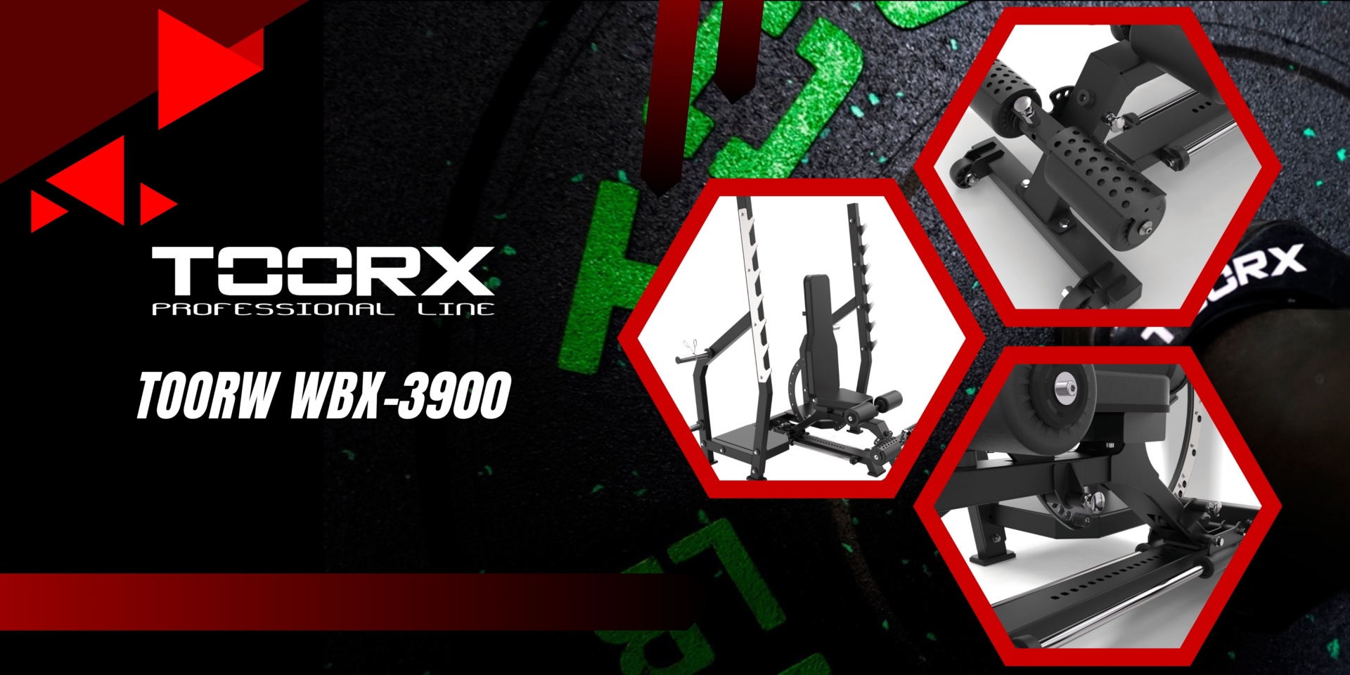 Toorx WBX-3900 - Olimpijska Nastavljiva Fitnes Klop - professional
