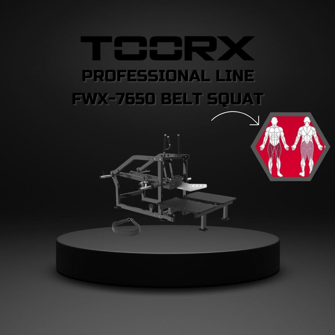 Toorx FWX-7650 Belt Squat - plate loaded - profesionalna fitnes naprava za počep
