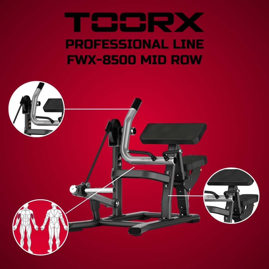Toorx FWX-8600 Biceps Curl - plate loaded - profesionalna fitnes naprava za trening bicepsov