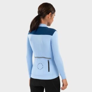 SIROKO M4 Malmo - ženska termo kolesarska majica z dolgimi rokavi