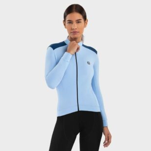 SIROKO M4 Malmo - ženska termo kolesarska majica z dolgimi rokavi