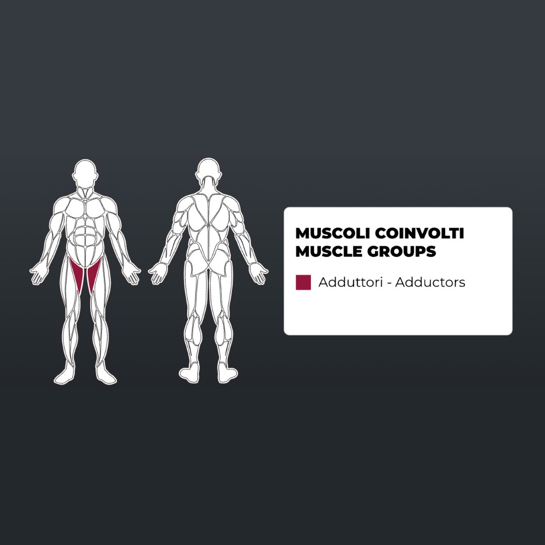 Toorx PLX-3600 Adductor - Single Function - pol-profesionalna fitnes naprava za trening aduktorjev