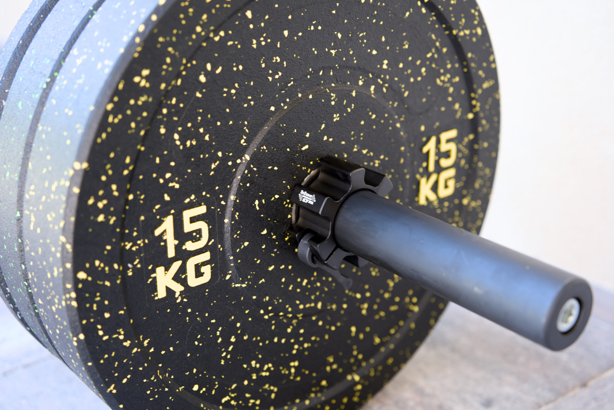 ALL BLACK HI-TEMP BUMPER KOMPLET UTEŽI 80KG z OLIMPIJSKO ČRNO PALICO 20kg - slika 4